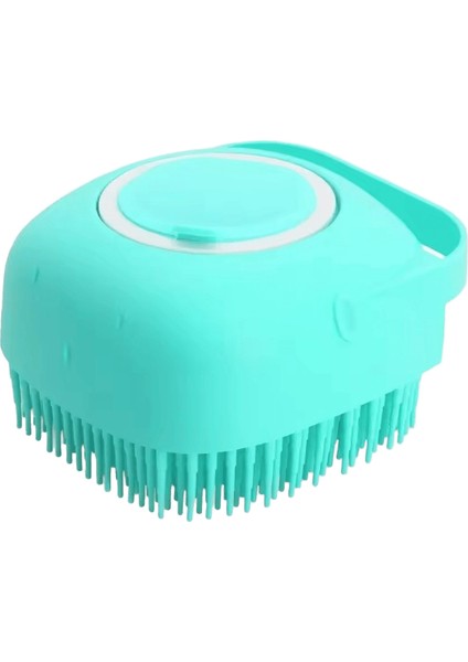 Pet Köpek Şampuan Fırçası 2.7oz 80ML Kedi Masaj Tarak Banyo Için Bakım Scrubber Kısa Saç Yumuşak Silikon Kauçuk (Yurt Dışından)