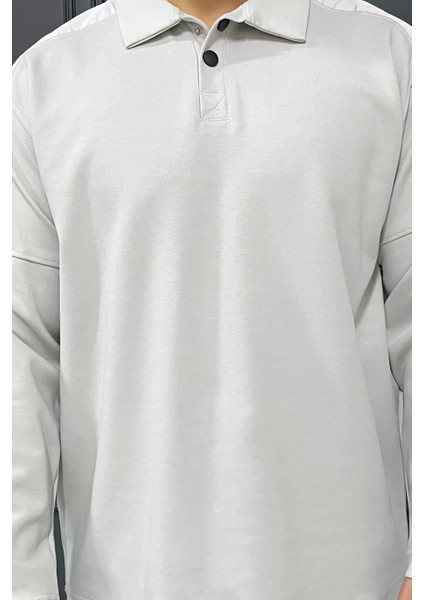 Erkek Gömlek Yaka Sweatshirt fırsatları