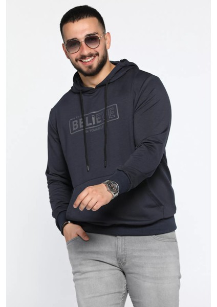 Erkek Kapüşonlu Baskılı Sweatshirt fiyatları