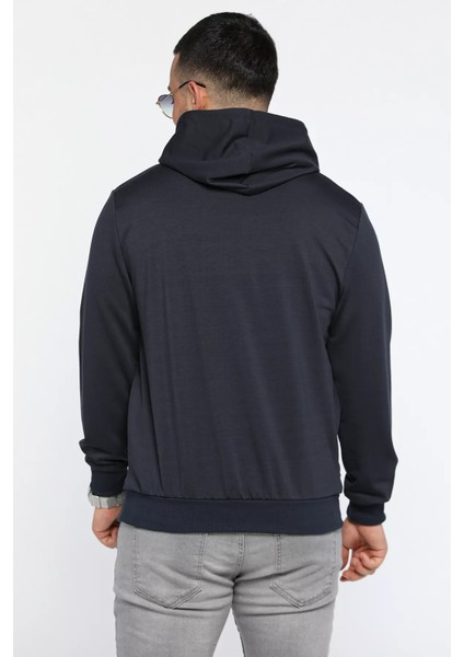 Erkek Kapüşonlu Baskılı Sweatshirt modelleri