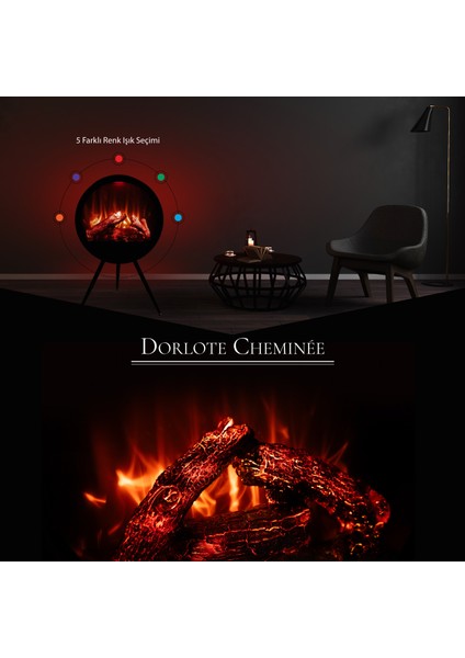 Lumea 90 Elektrikli Şömine fırsatları