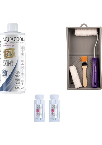Dönüşüm Boyası Seti 500 ml Ral 9005 Jet Siyah