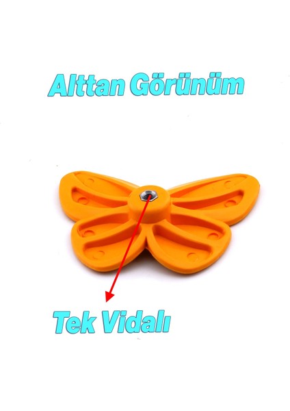 Plastik Kulp Turuncu Mobilya Çoçuk Odası Kız Erkek Dolap Kapak Kulpu Dekoratif Çekmece Kulbu 1 Adet modelleri