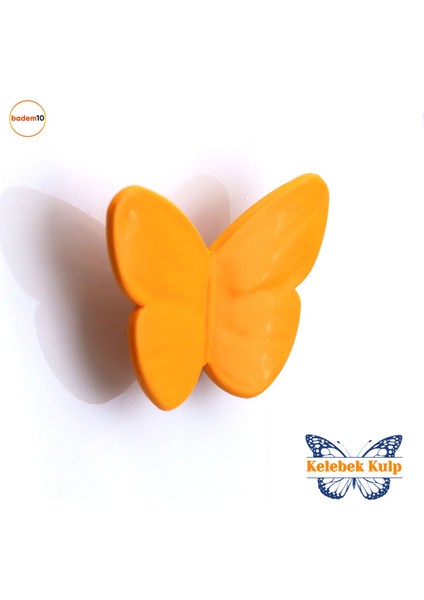 Plastik Kulp Turuncu Mobilya Çoçuk Odası Kız Erkek Dolap Kapak Kulpu Dekoratif Çekmece Kulbu 1 Adet indirimleri