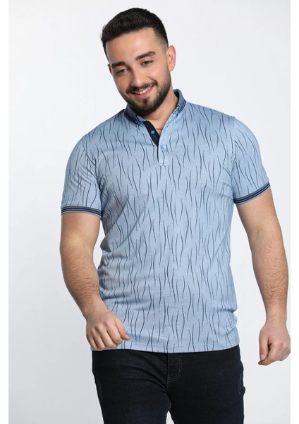 Desenli Polo Yaka Erkek Tişört fiyatları