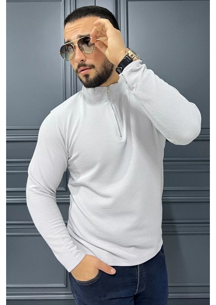Yarım Fermuarlı Erkek Sweatshirt fiyatları