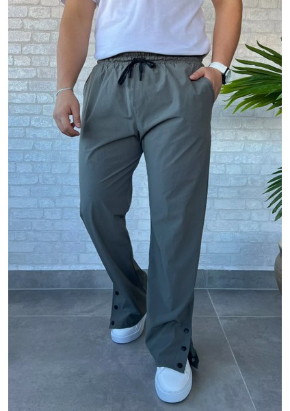 Paça Çıtçıtlı Erkek Paraşüt Pantolon P-00013587