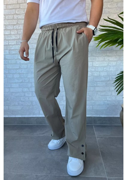 Paça Çıtçıtlı Erkek Paraşüt Pantolon P-00013587