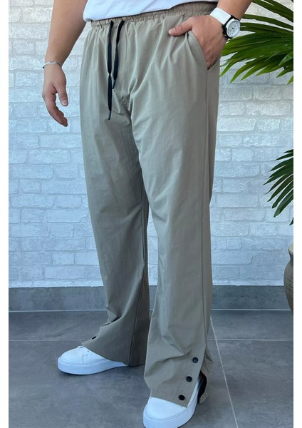 Paça Çıtçıtlı Erkek Paraşüt Pantolon P-00013587