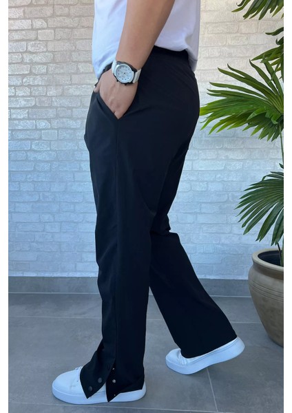 Paça Çıtçıtlı Erkek Paraşüt Pantolon P-00013587