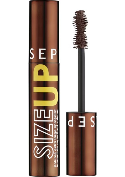 Size Up - Anında XL Etkili Hacim Verici Maskara Burgundy (12,5 ml)