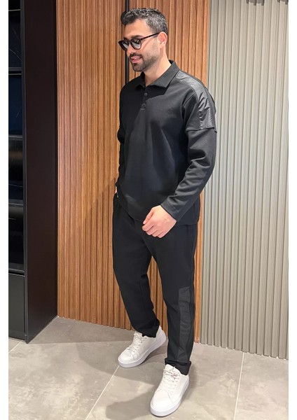 Erkek Polo Yaka Sweat Pantolon İkili Takım fiyatları