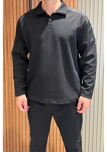 Erkek Polo Yaka Sweat Pantolon İkili Takım modelleri