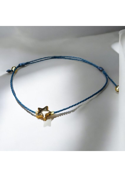 Alaçatı Ipli Metal Yıldız Objeli Kadın Bileklik fiyatları