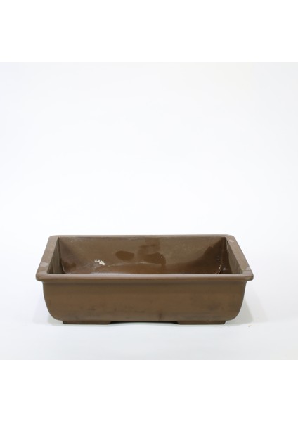 Köşeli Bonsai Saksısı Japon No.2-Sırsız (30 Cm) fiyatları
