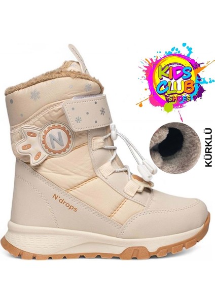 Kids Club Shoes NDROPS-014 Içi Yünlü Unisex Kar Botu Çocuk Bot