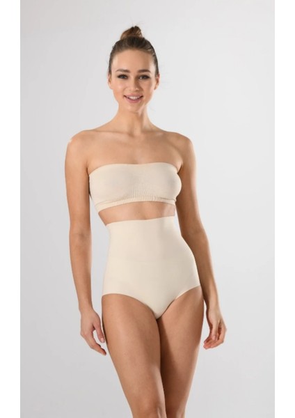 Kadın Lazer Kesim Mideli Slip Toparlayıcı