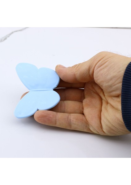 Plastik Kulp Mavi Mobilya Çoçuk Odası Kız Erkek Dolap Kapak Kulpu Dekoratif Çekmece Kulbu 10 Adet modelleri