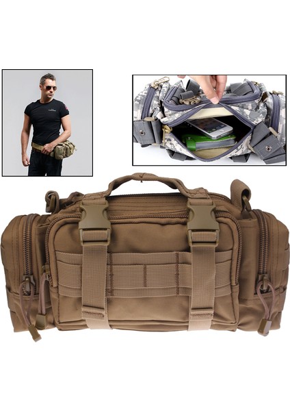 Koleksiyonluk 3p Yardımcı Bel Çantası Paketi Uzun Askılı El Çantası Paketi (Yurt Dışından)