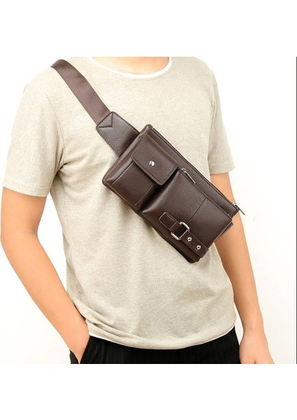 Erkekler Omuz Messenger Çanta Bel Çantası (Yurt Dışından)