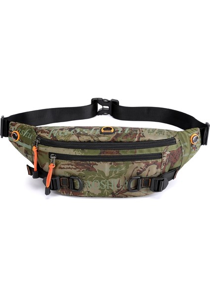 5132 Outdoor Erkek Bel Çantası 5132 Kamuflaj (Yurt Dışından)