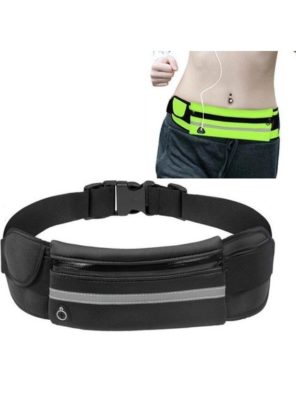 Doğa Sporları Bel Çantası Siyah (Yurt Dışından)