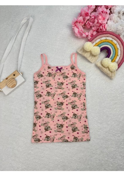 Minykids Ayıcık Desenli Atlet