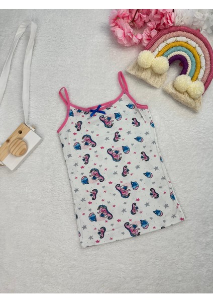 Minykids Deniz Atı Desenli Atlet