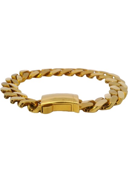 Özel Kilitli Gurmet Model Şık Sarı Altın Bileklik modelleri