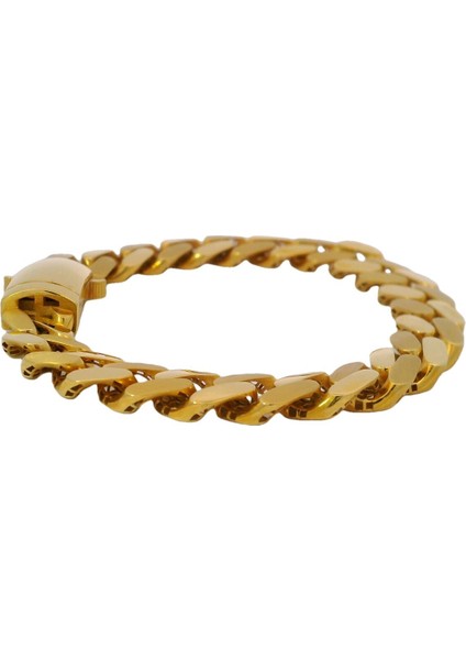 Özel Kilitli Gurmet Model Şık Sarı Altın Bileklik indirimleri