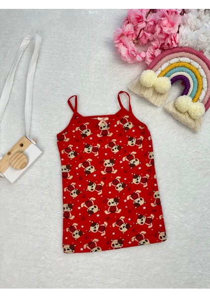 Minykids Ayıcık Desenli Atlet