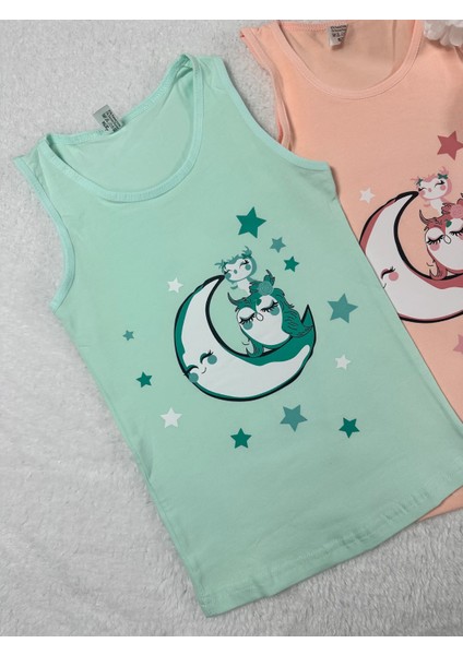 Minykids Baykuş Desen 3'lü Kız Çocuk Atlet Set fiyatları