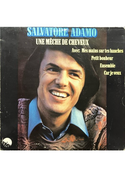 Salvatore Adamo - Une Meche De Cheveux Lp Plak