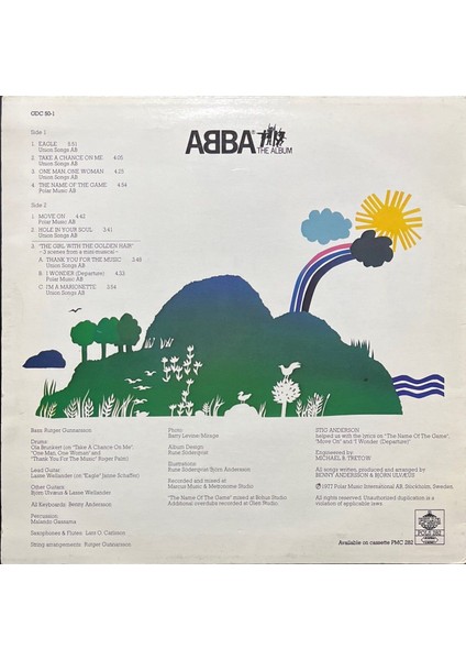 Abba The Album Lp Plak