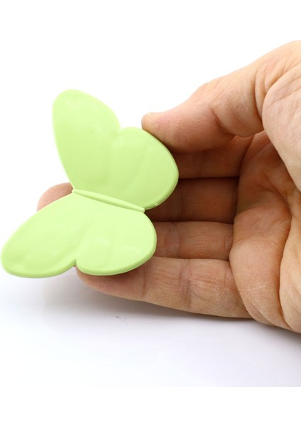 Plastik Kulp Yeşil Mobilya Çoçuk Odası Kız Erkek Dolap Kapak Kulpu Dekoratif Çekmece Kulbu 10 Adet modelleri