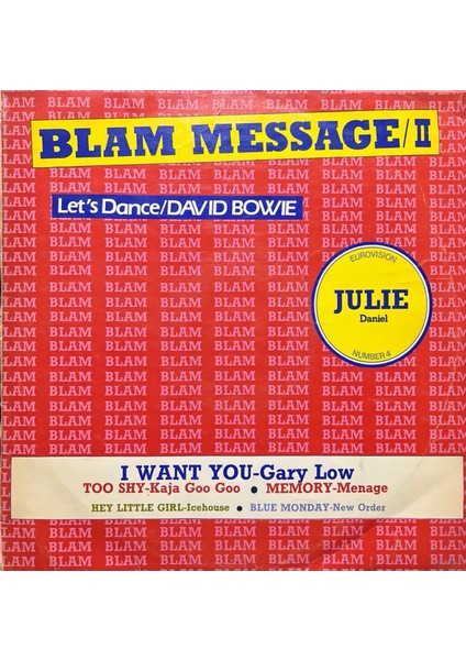 Blam Message – 2 Lp Plak