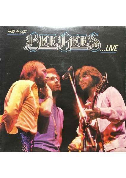 Bee Gees -Live Here At Last Double Lp Plak