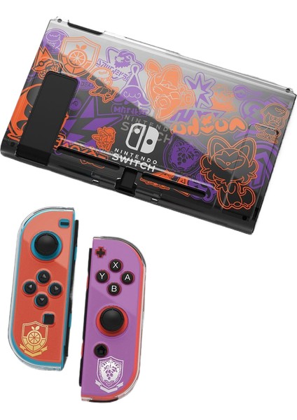 Nintendo Switch Vermilion Koruyucu Kılıf Düşmeyi Önleyici Koruyucu Kılıf (Yurt Dışından)