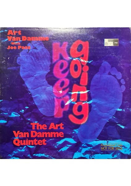 The Art Van Damme Quintet Promo Baskı Lp Plak