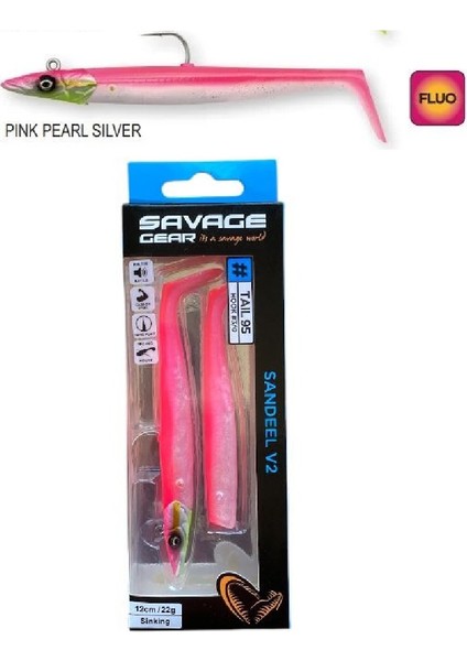 Sandeel V2 12CM 22GR 2+1 Silikon Suni Yem fiyatları