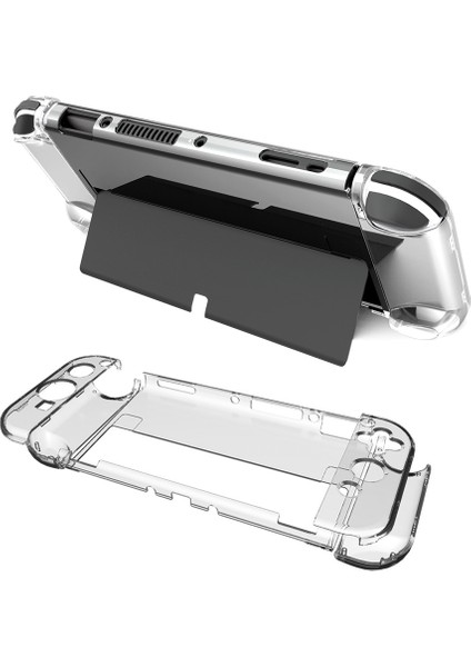 Nintendo Switch Oled Şeffaf Kristal Kılıf Anti-Damla Sert Kılıf (Yurt Dışından) modelleri