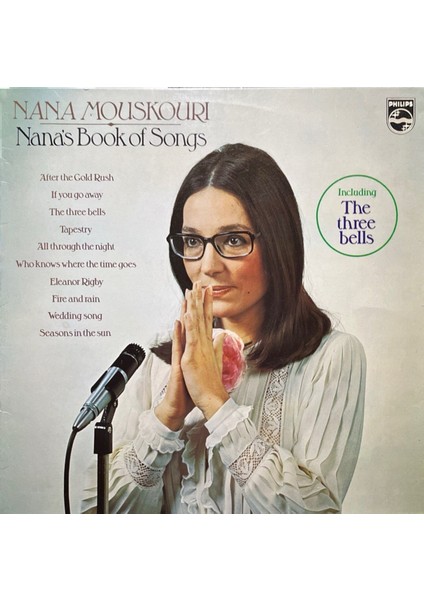 Nana Mouskouri – Nana's Book Of Songs Lp Plak