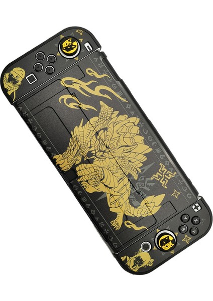 Nintendo Switch Oled Bölünmüş Hepsi Bir Arada Koruyucu Kılıf Monster Hunter (Yurt Dışından)
