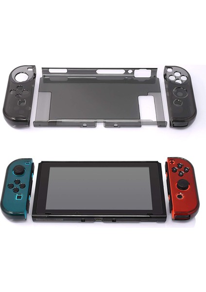 Nintendo Switch Bölünmüş Şeffaf Koruyucu Kılıf Pc Her Şey Dahil Düşmeyi Önleyen Kılıf (Yurt Dışından)