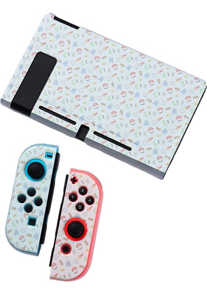 Nintendo Switch Bölünmüş Koruyucu Kılıf Yumuşak Kılıf Mario Kardeşler (Yurt Dışından)