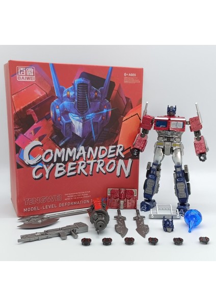 Transformers Tw1027 Optimus Prime 17 Cm Yükseltilmiş Versiyon (Yurt Dışından)