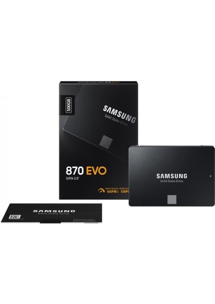 870 Evo 2.5 Sata Iıı 500GB Sata 560/530 SSD MZ-77E500BW