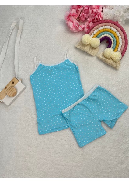 Minykids Yıldız Desenli Atlet Boxer Takım