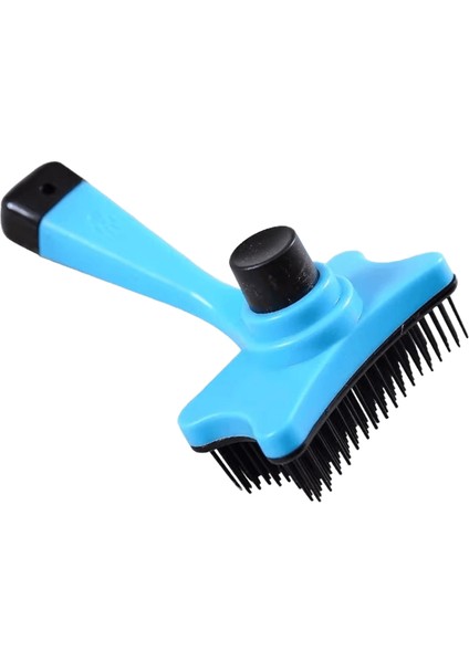 Köpek Fırçası Kedi Bakım Fırçası Kendi Kendini Temizleyen Statiksiz Masaj Tarağı Kalın Kılları Stabilize Eder Evcil Hayvan Eşyaları Tüyleri (Yurt Dışından)