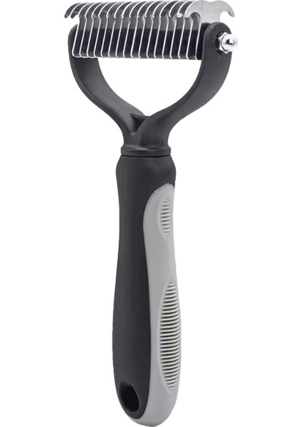 Köpek Kedi Tüy Alma Tarağı Pet Uzun Saç Kısa Saç Pet Bakım Bakım Fırçası Kırpma Dematting Fırçası Köpek Pet Bakım Ekipmanlarırenk:gri/beden:s (Yurt Dışından)